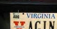 "Vagina" License Plate